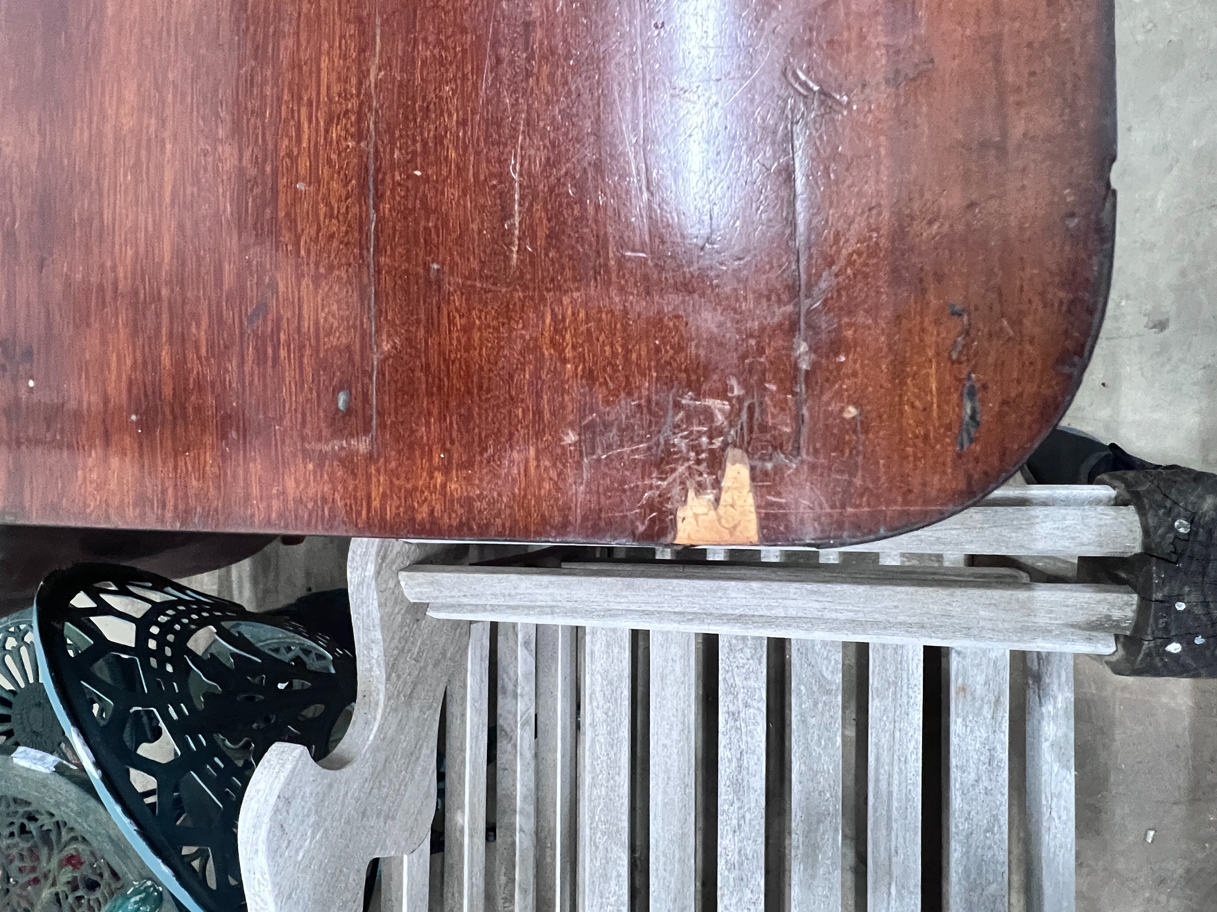 A Victorian mahogany chest of drawers, width 104cm, depth 48cm, height 103cm